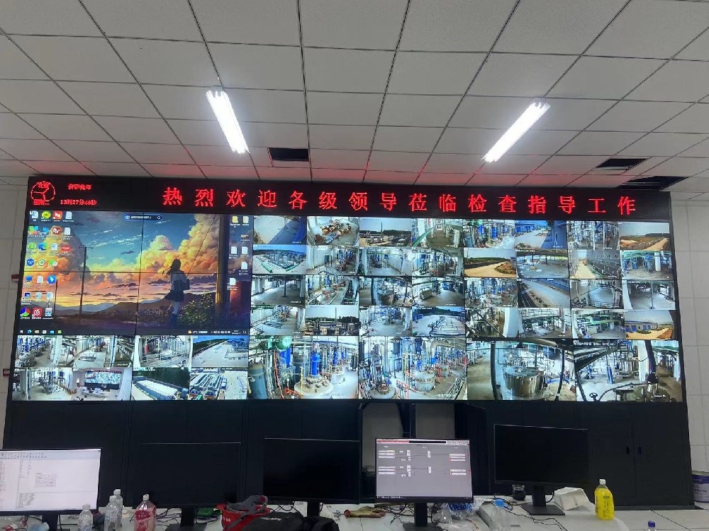 淄博市高青縣化工廠400萬(wàn)監(jiān)控及